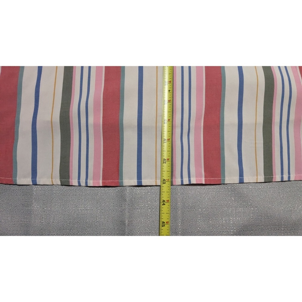 Old Navy Women's Multi Stripe V-Neck Maxi Shift Dress Cross Back Strap Medium - Picture 6 of 12